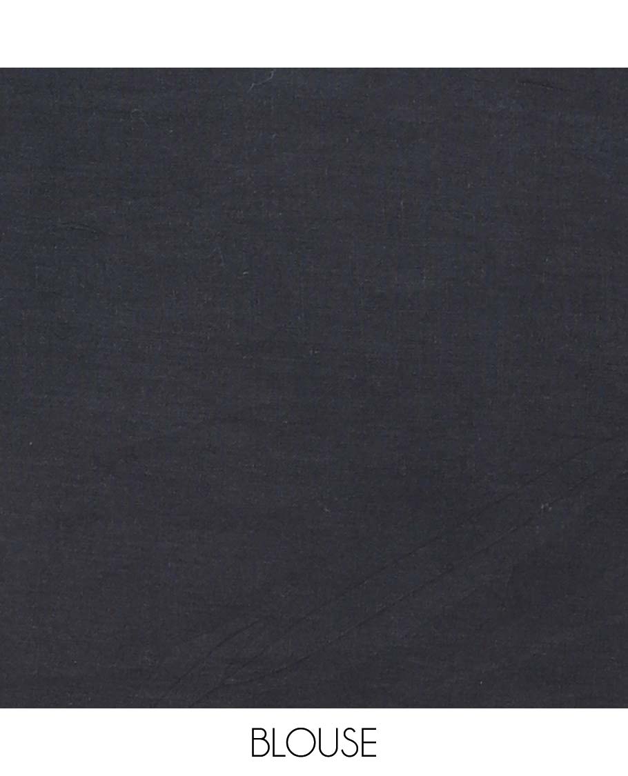 Borderless blue shibori printed mul-mul cotton saree