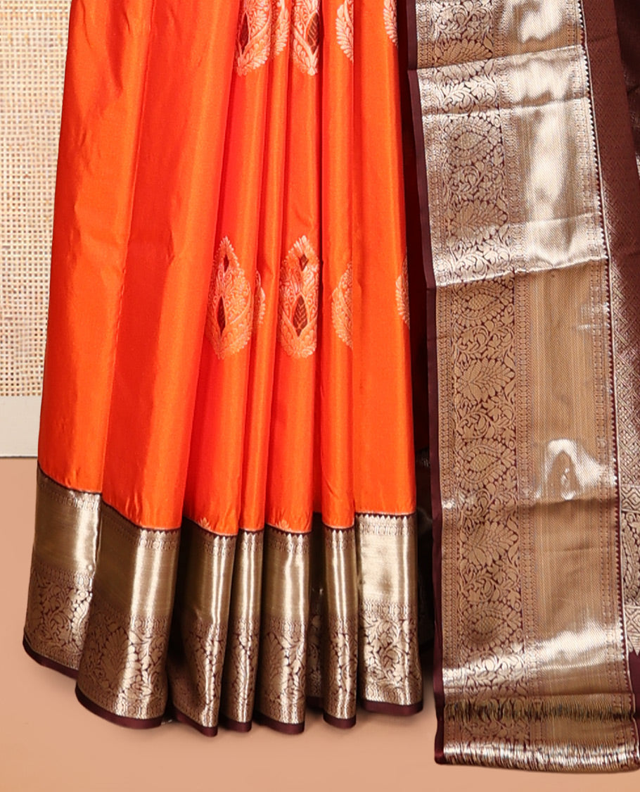 Orange Gift Saree