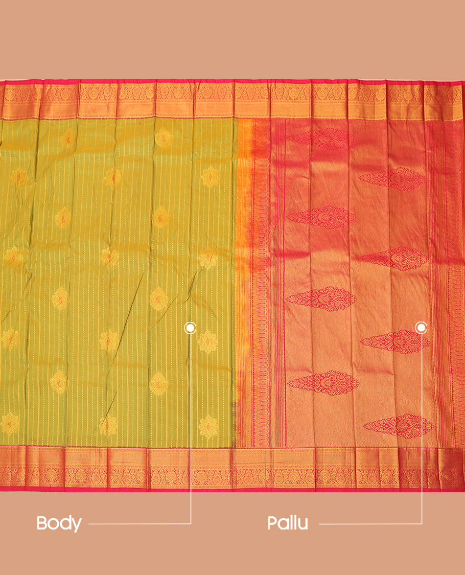 Green Budget Silk Saree