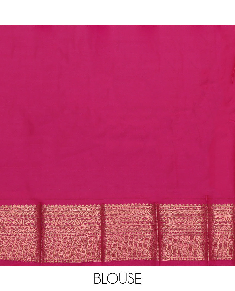 Turquoise Budget Silk Saree