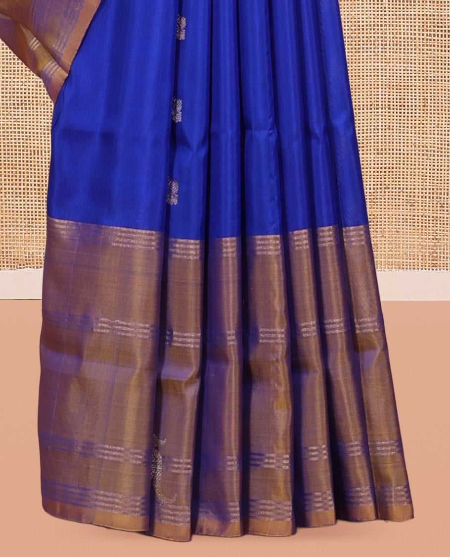 Blue Uppada Silk Saree