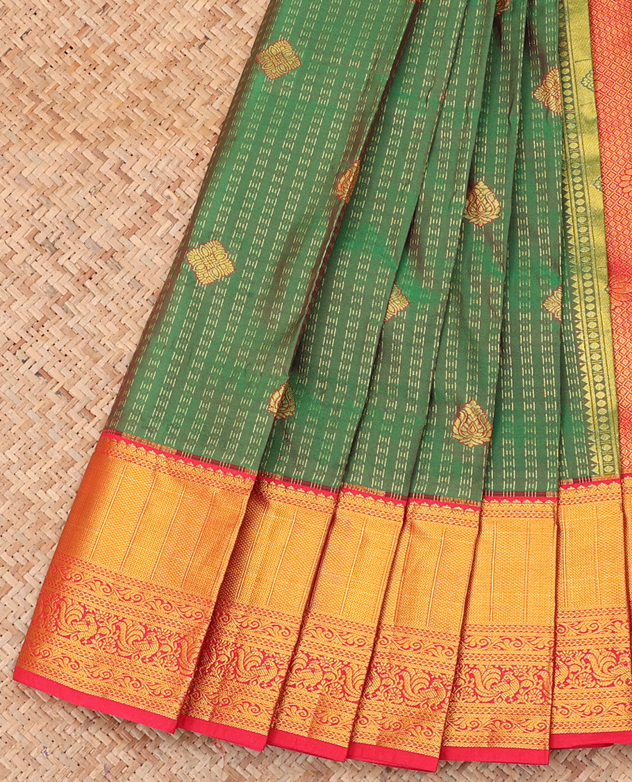 Green Budget Silk Saree