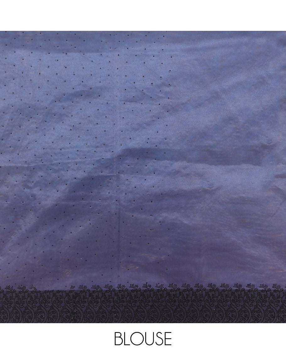 Rama Twill Net Saree