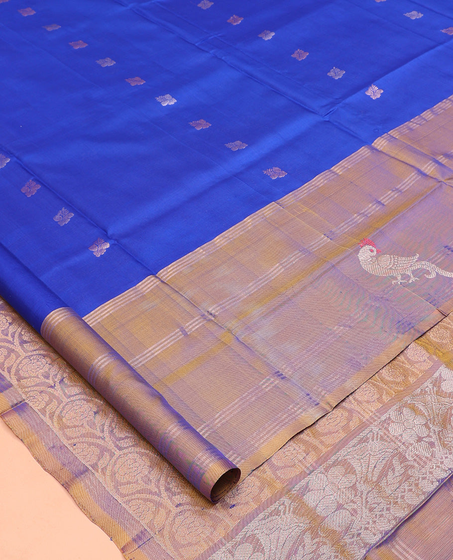 Blue Uppada Silk Saree