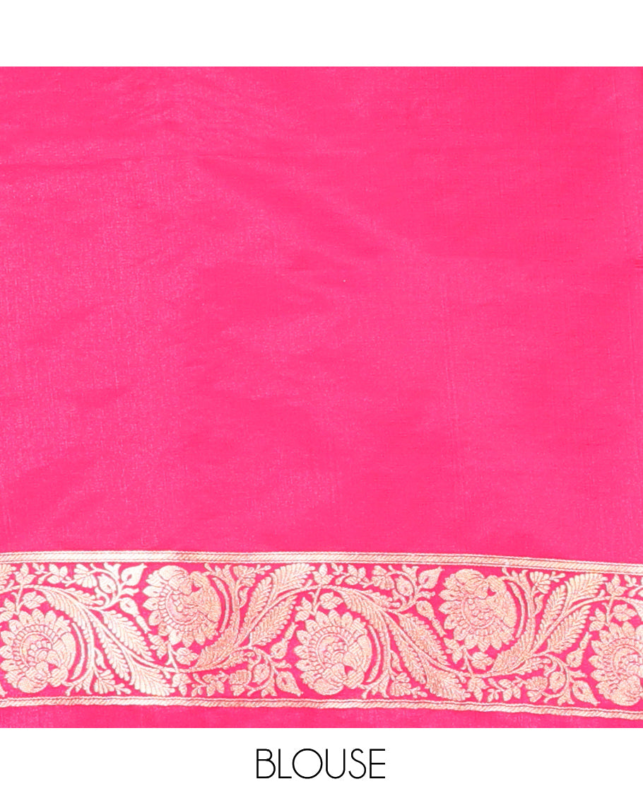 Red Banaras Nylon Saree
