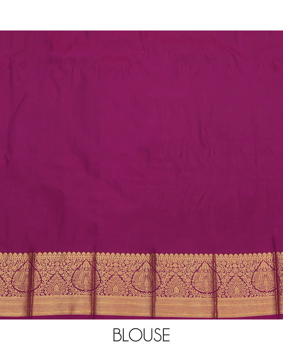 Blue Budget Silk Saree