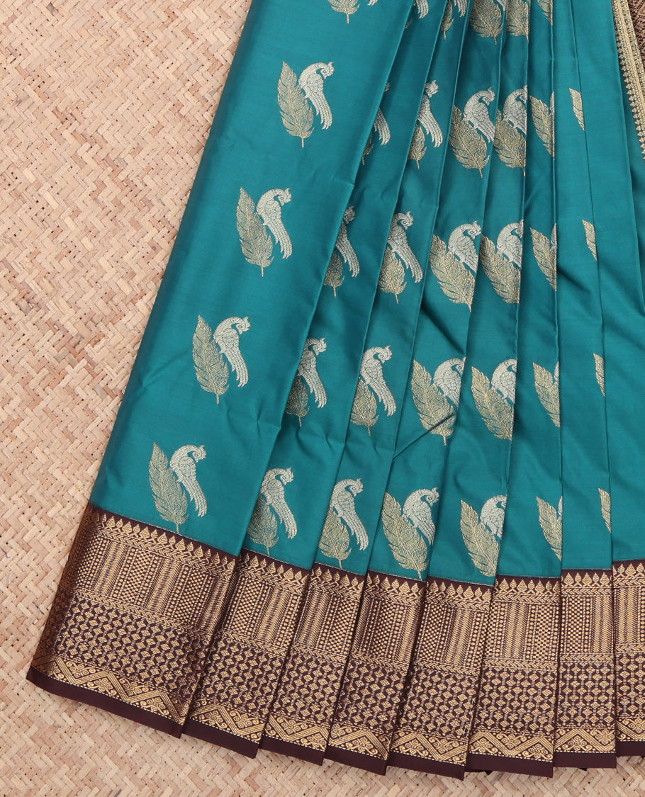 Blue Budget Silk Saree