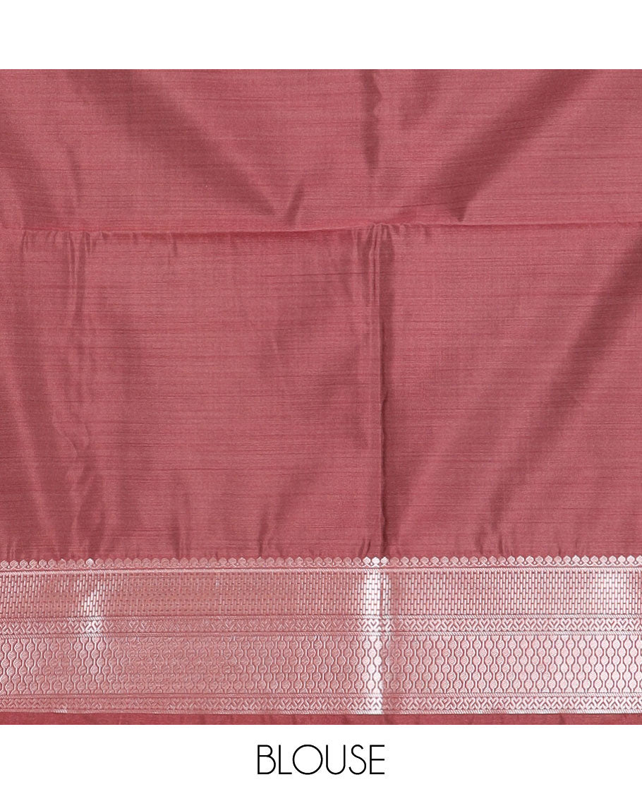 Black zari buttas soft silk saree, contrast traditional zari border, and pallu of ogee patterns