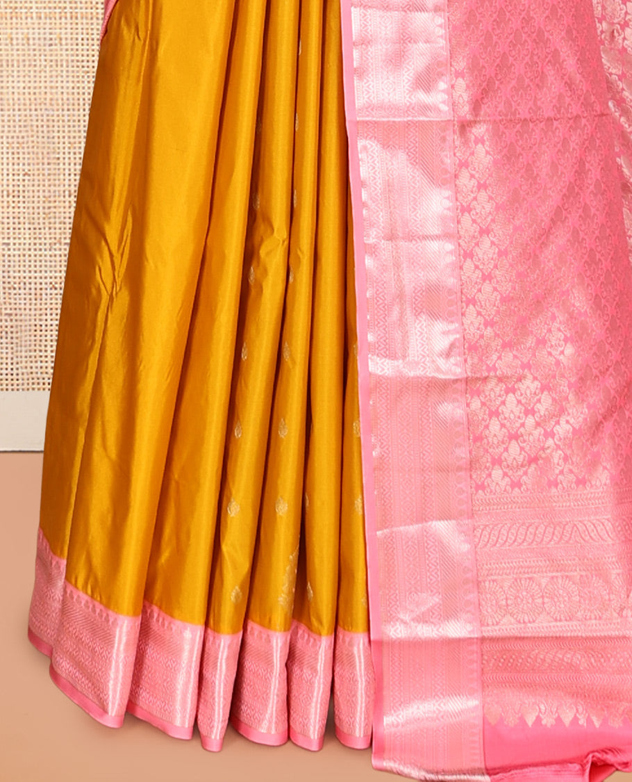 Mustard Gift Saree