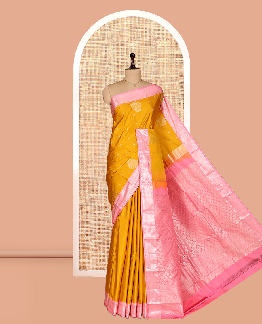 Mustard Gift Saree