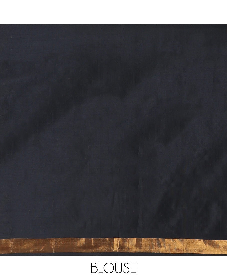 Black Uppada Silk Saree