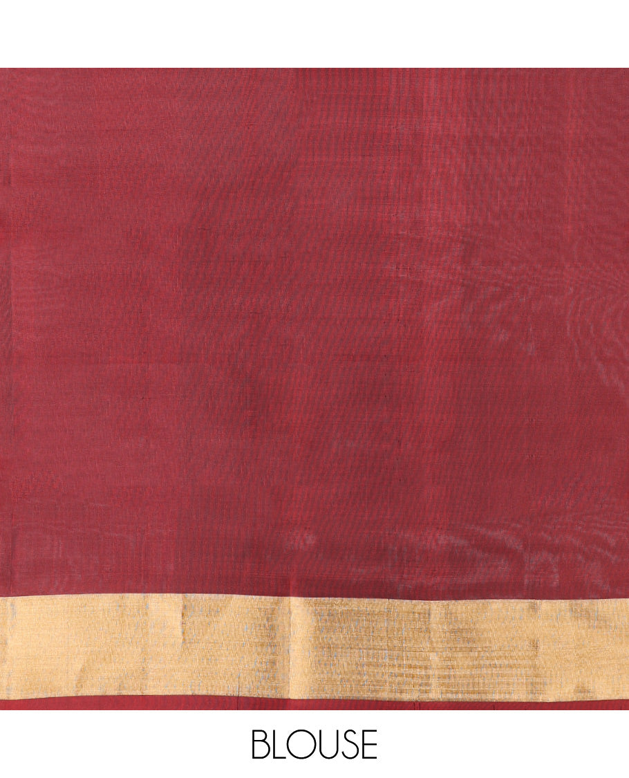 Purple Mayuri Lite Silk Mix Saree