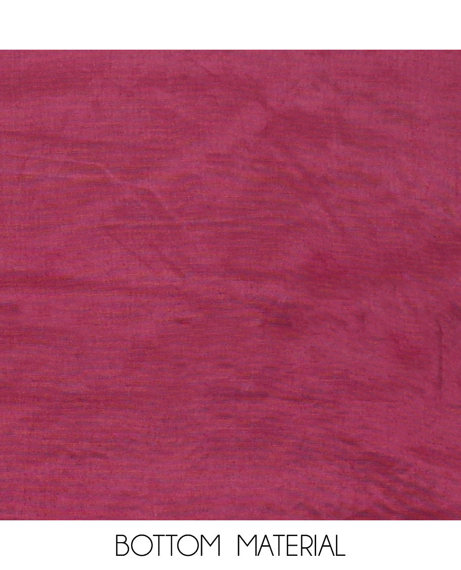 Maroon Material Chudidar Set
