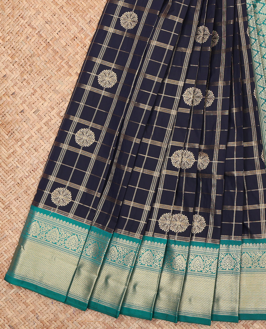 Black Budget Silk Saree