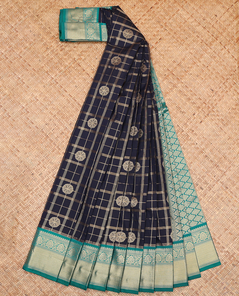 Black Budget Silk Saree