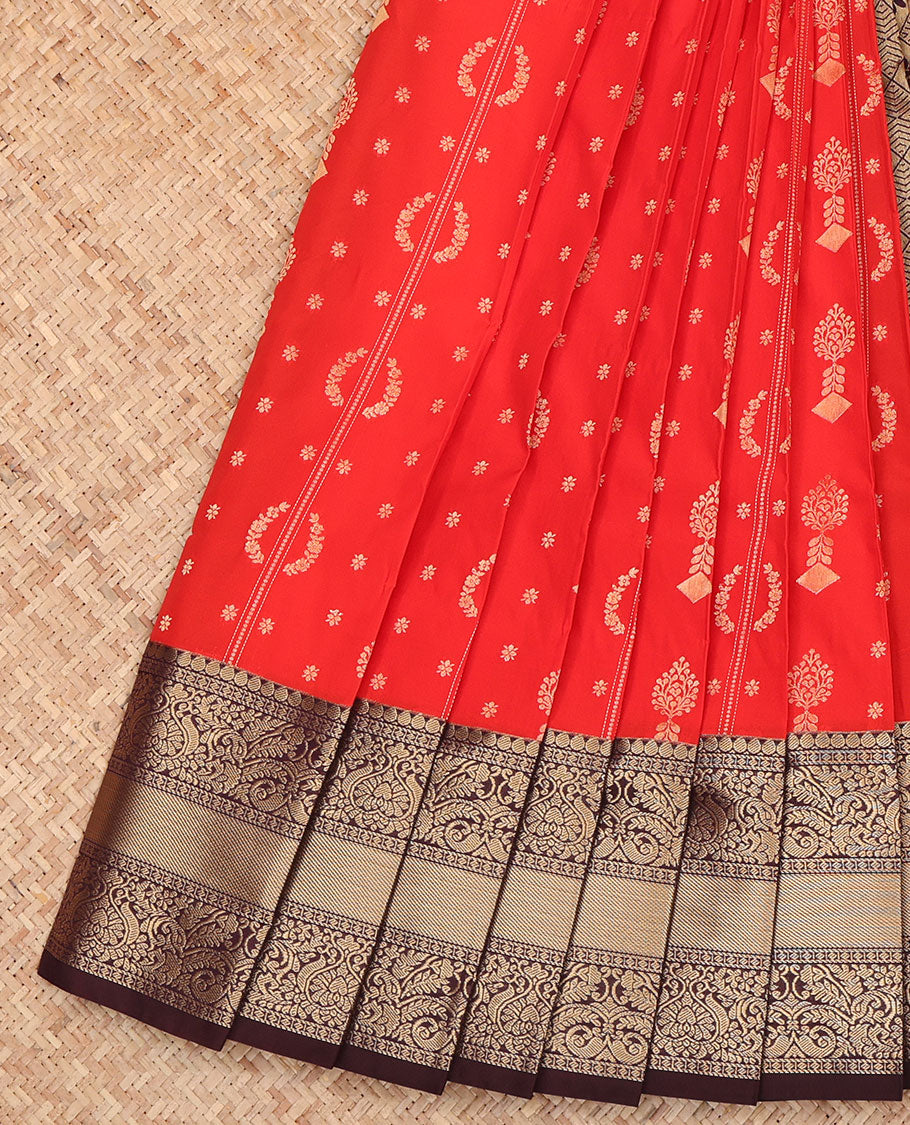 Red Budget Silk Saree