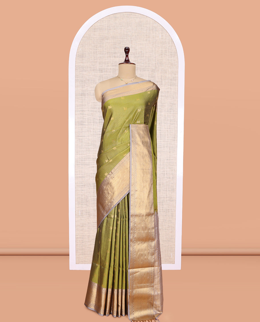 Green Budget Silk Saree