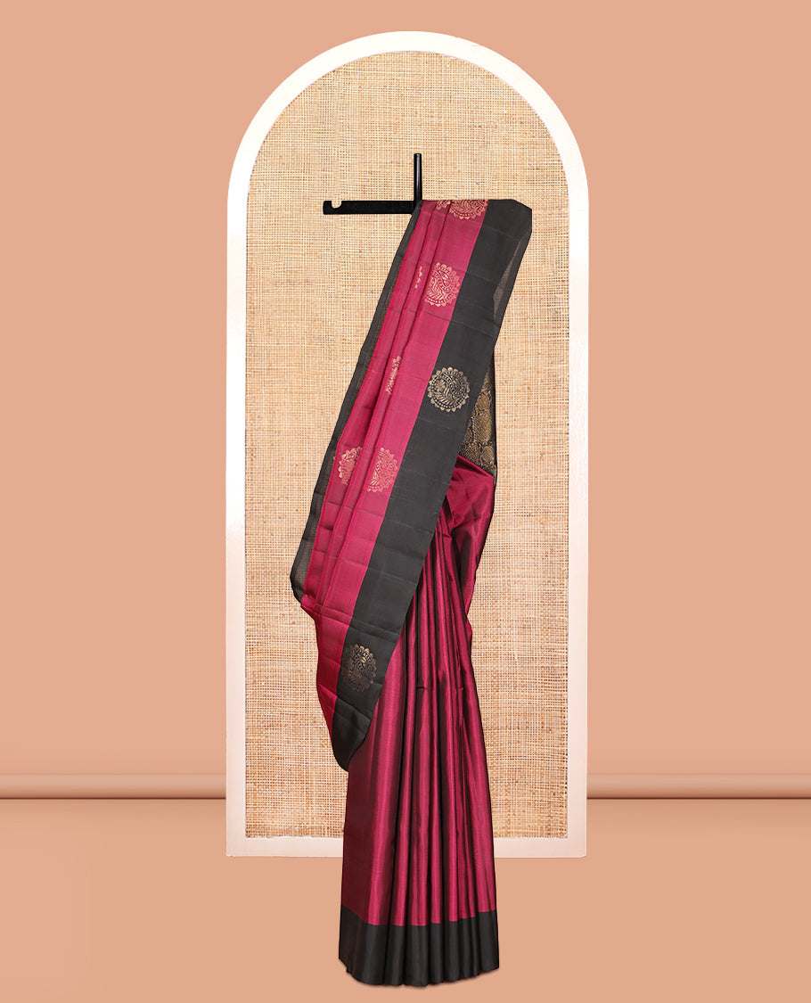 Pink Mayuri Lite Silk Mix Saree