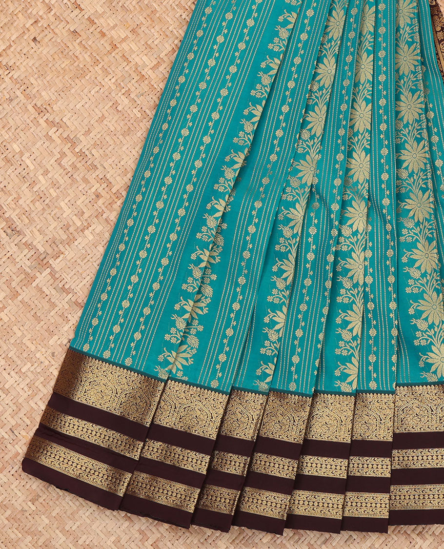 Blue Budget Silk Saree