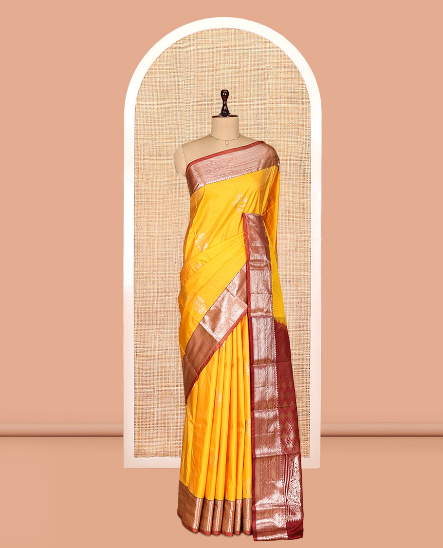 Yellow Gift Saree