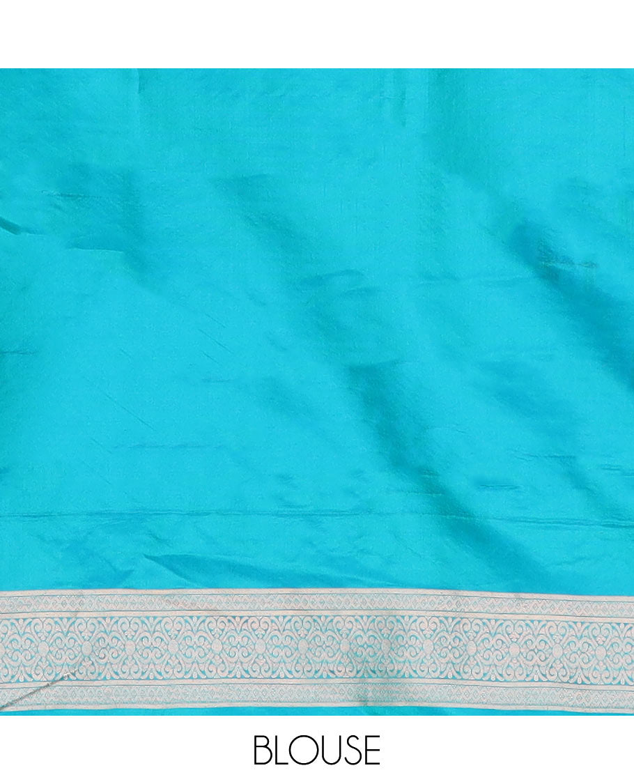 Yellow striped and zari buttas silk saree with contrast vanasingaram border of yaanai, killi, and kodi visiry designs, and jaal pallu