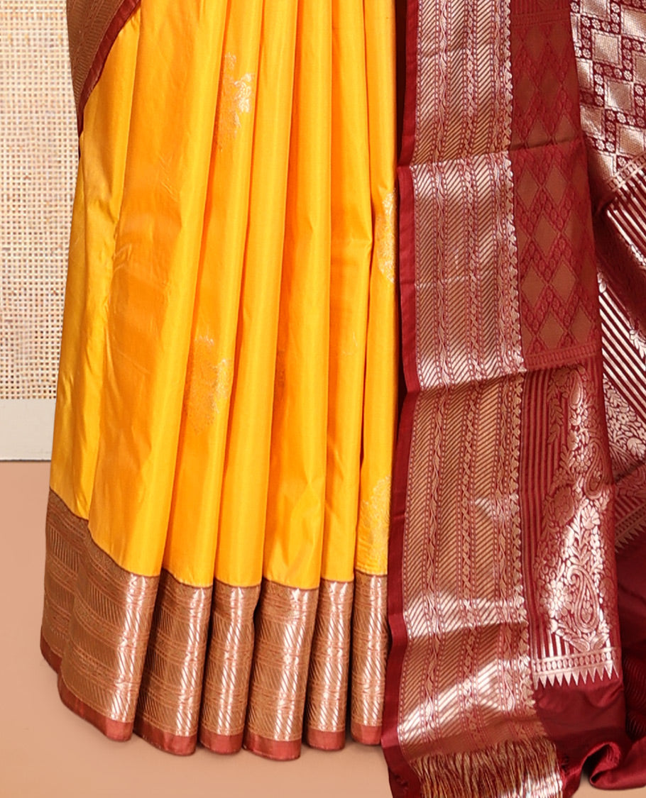 Yellow Gift Saree