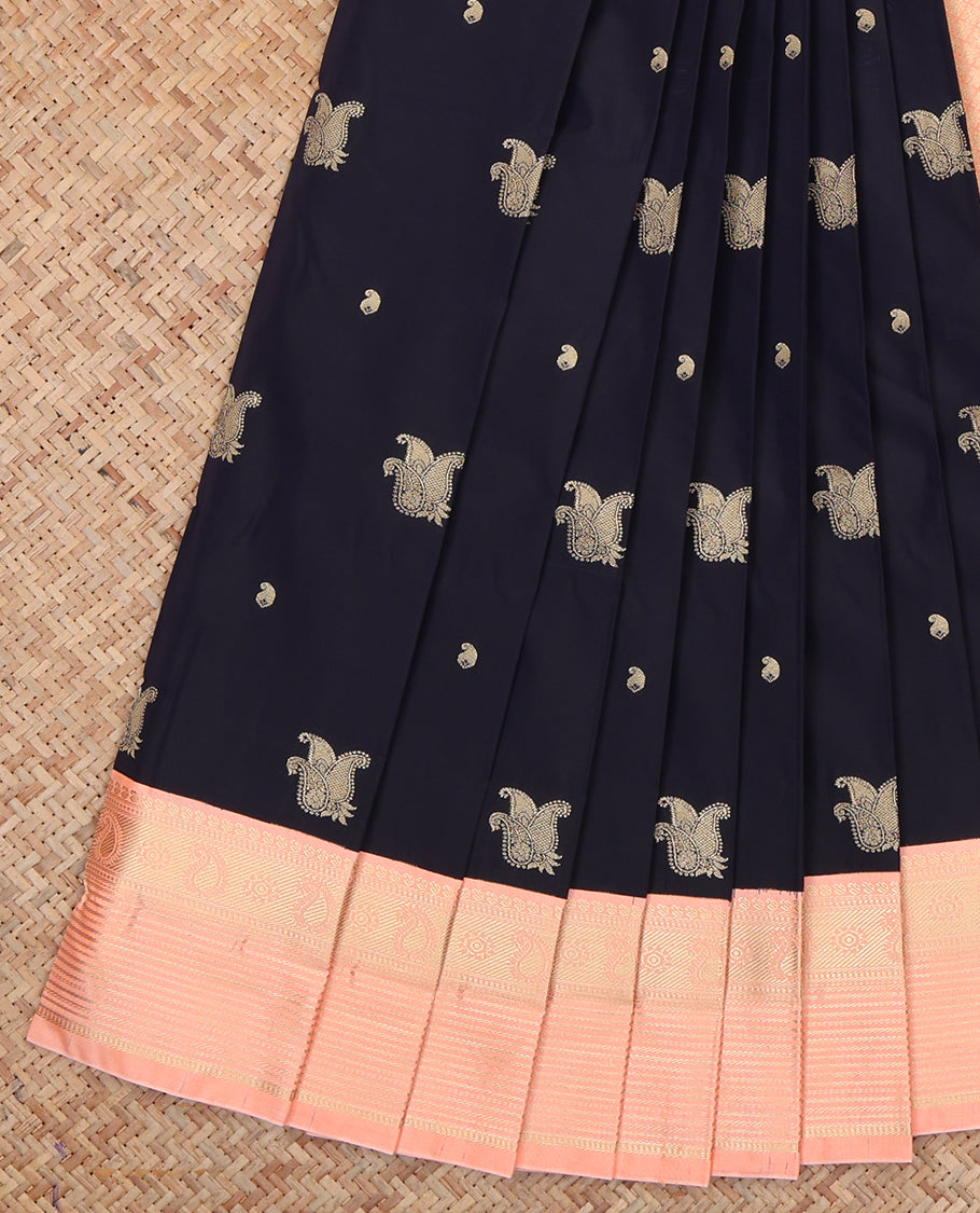 Black Budget Silk Saree