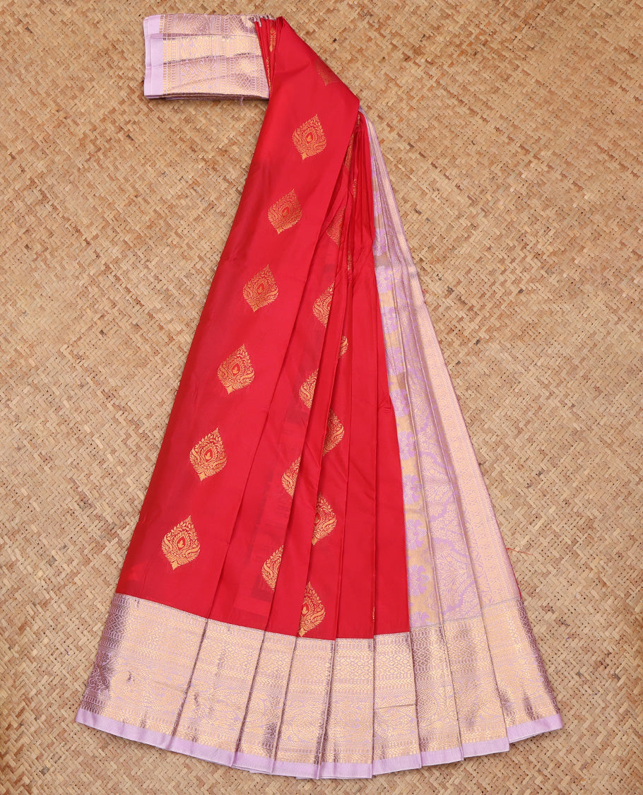 Red Budget Silk Saree