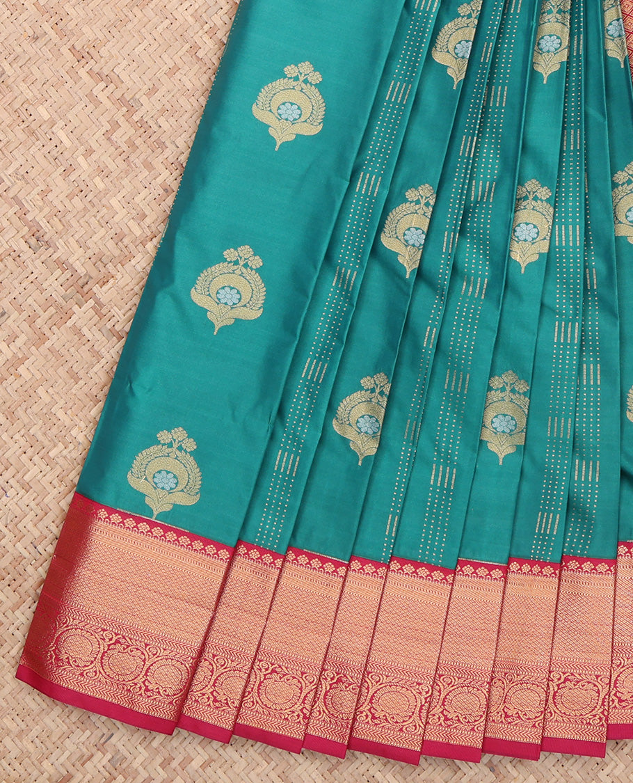 Green Budget Silk Saree