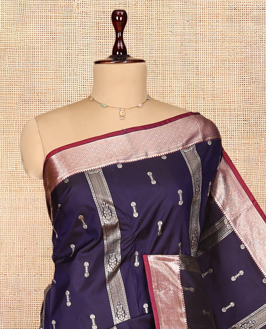 Navy Blue Gift Saree