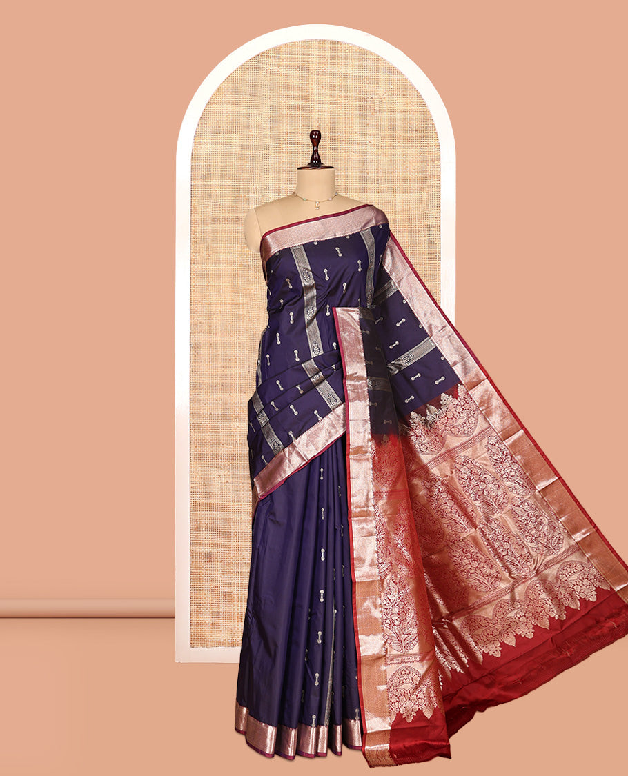 Navy Blue Gift Saree