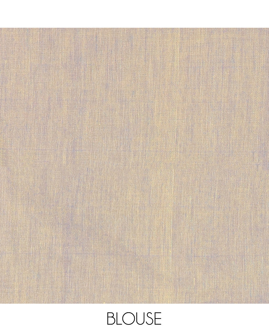Borderless Blue-Grey Plain Khadi Cotton Saree, a Self-Pallu with Tassels, and a Matching Blouse