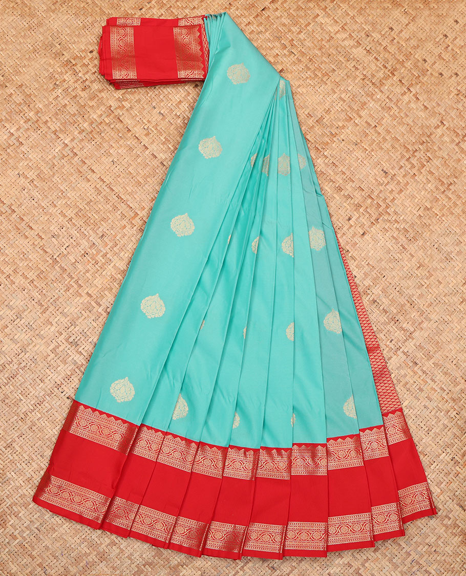 Blue Budget Silk Saree