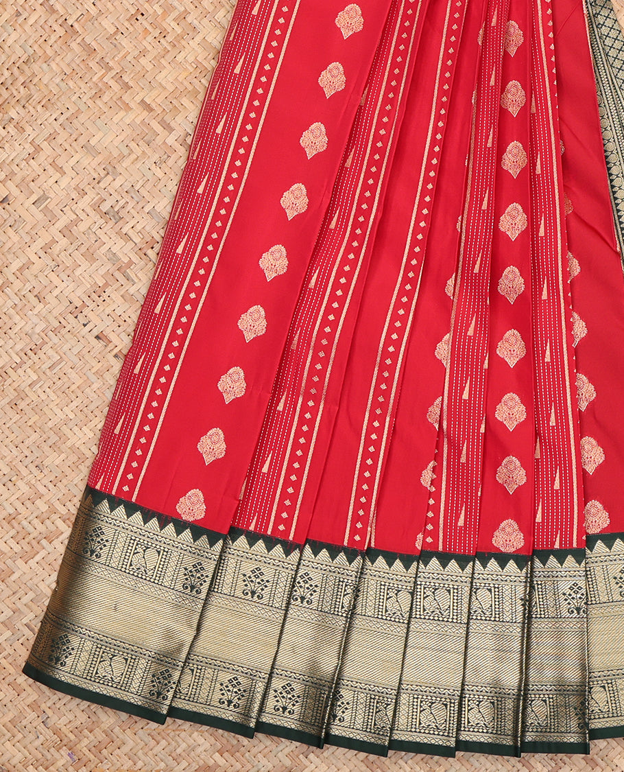 Red Budget Silk Saree