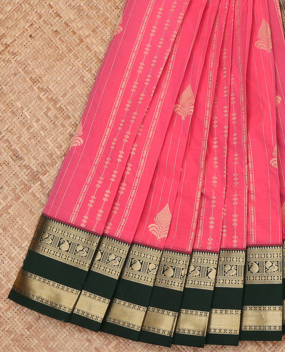 Pink Budget Silk Saree