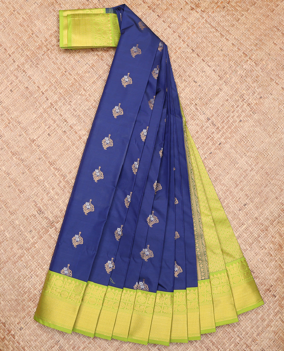 Blue Budget Silk Saree