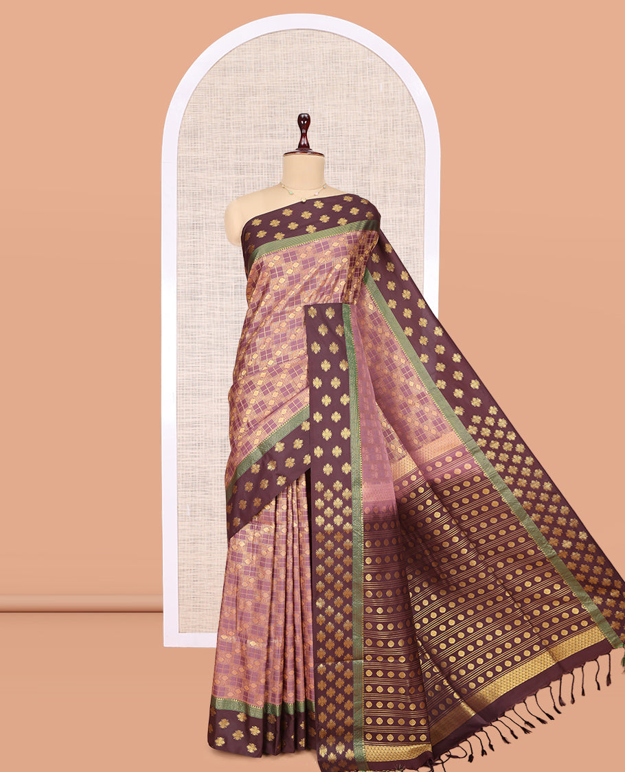 Pink Budget Silk Saree