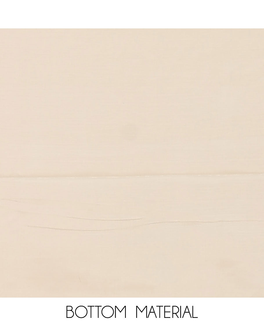 Pink material chudidar set,meena butta & ombre zig-zag print mul chanderi top,plain bottom & mul chanderi dupatta of meena butta & ombre zig-zag print