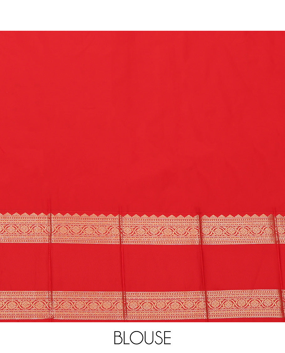 Blue Budget Silk Saree