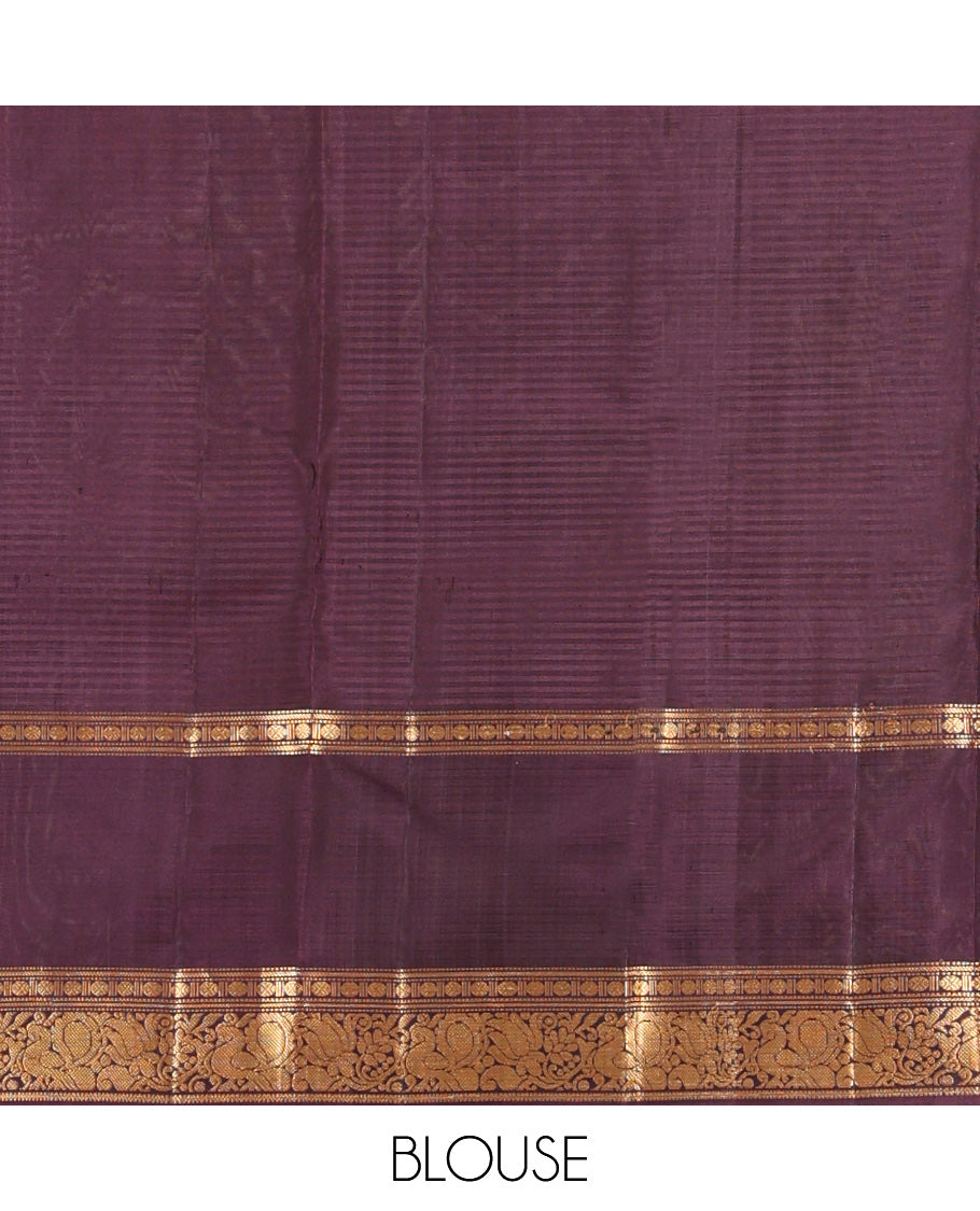 Green Stripes Mayuri Soft Silk Saree