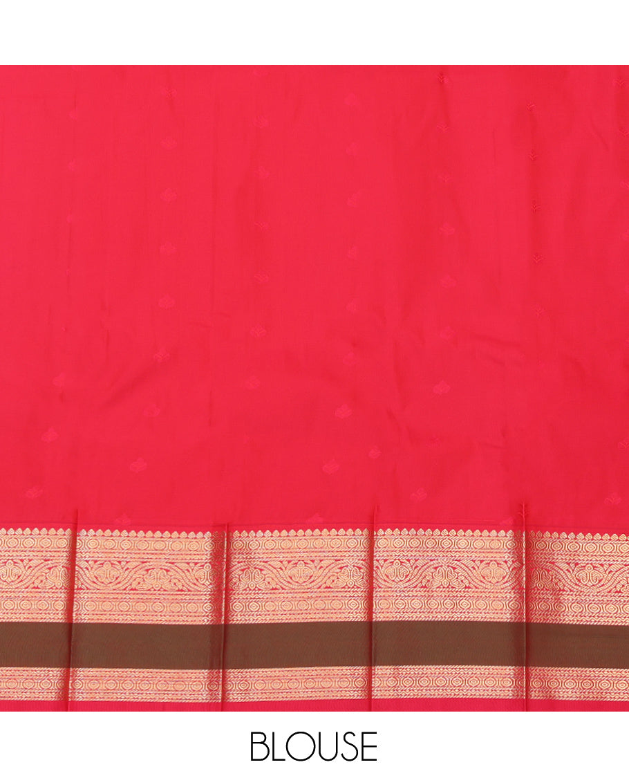 Brown Budget Silk Saree