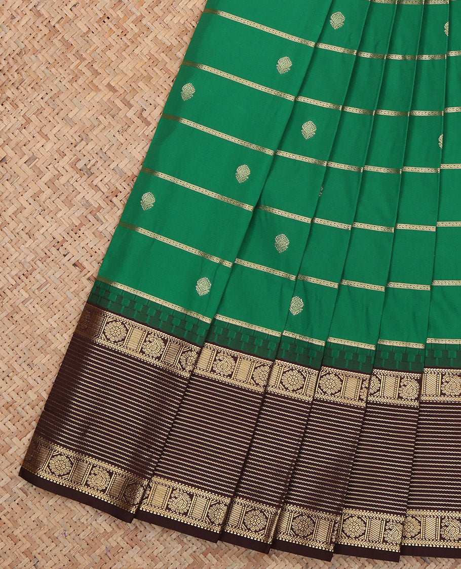 Green Budget Silk Saree
