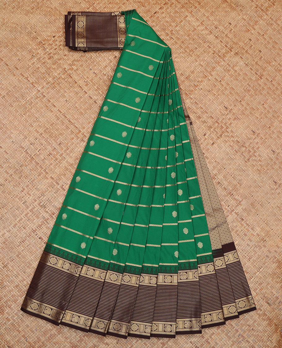 Green Budget Silk Saree