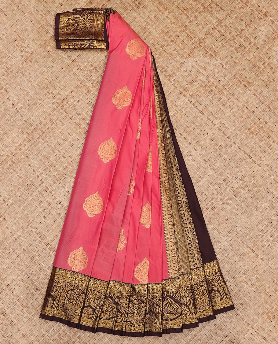 Pink Budget Silk Saree