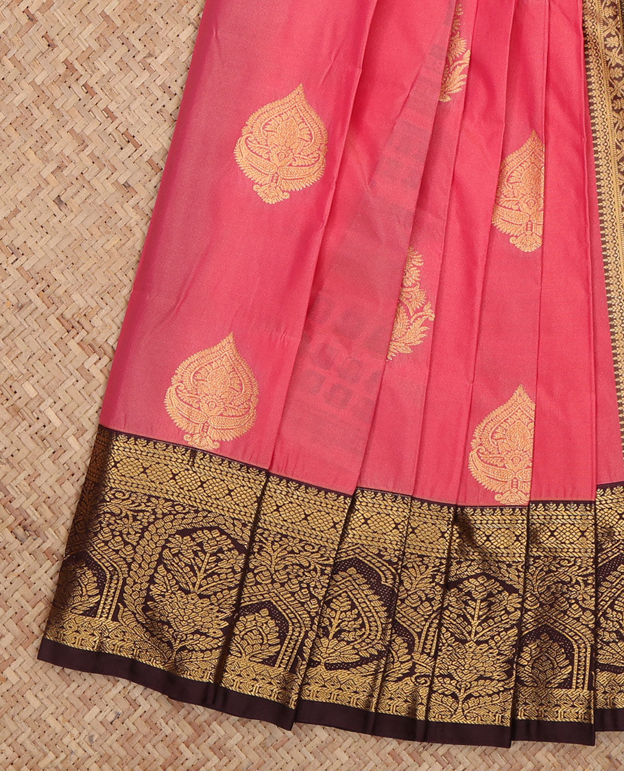Pink Budget Silk Saree