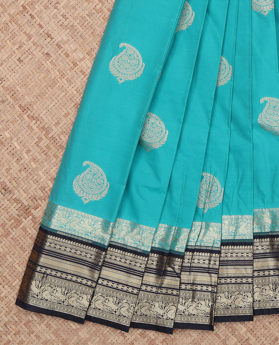 Blue Butta Budget Silk