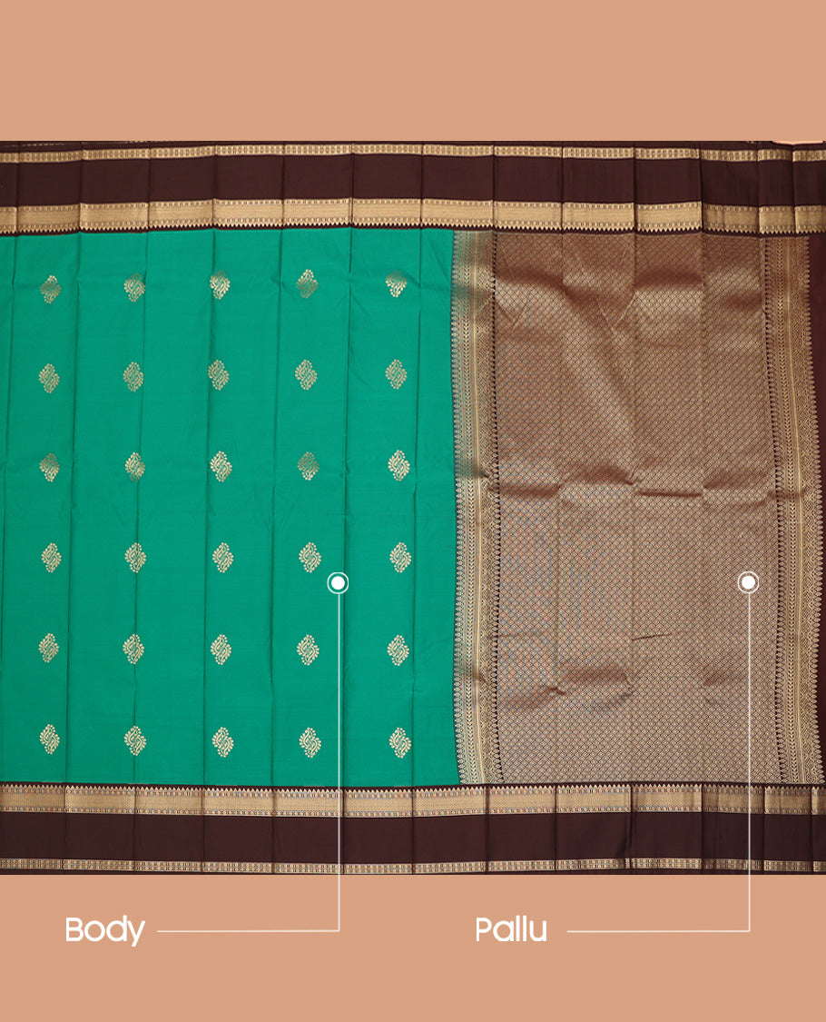 Green Budget Silk Saree