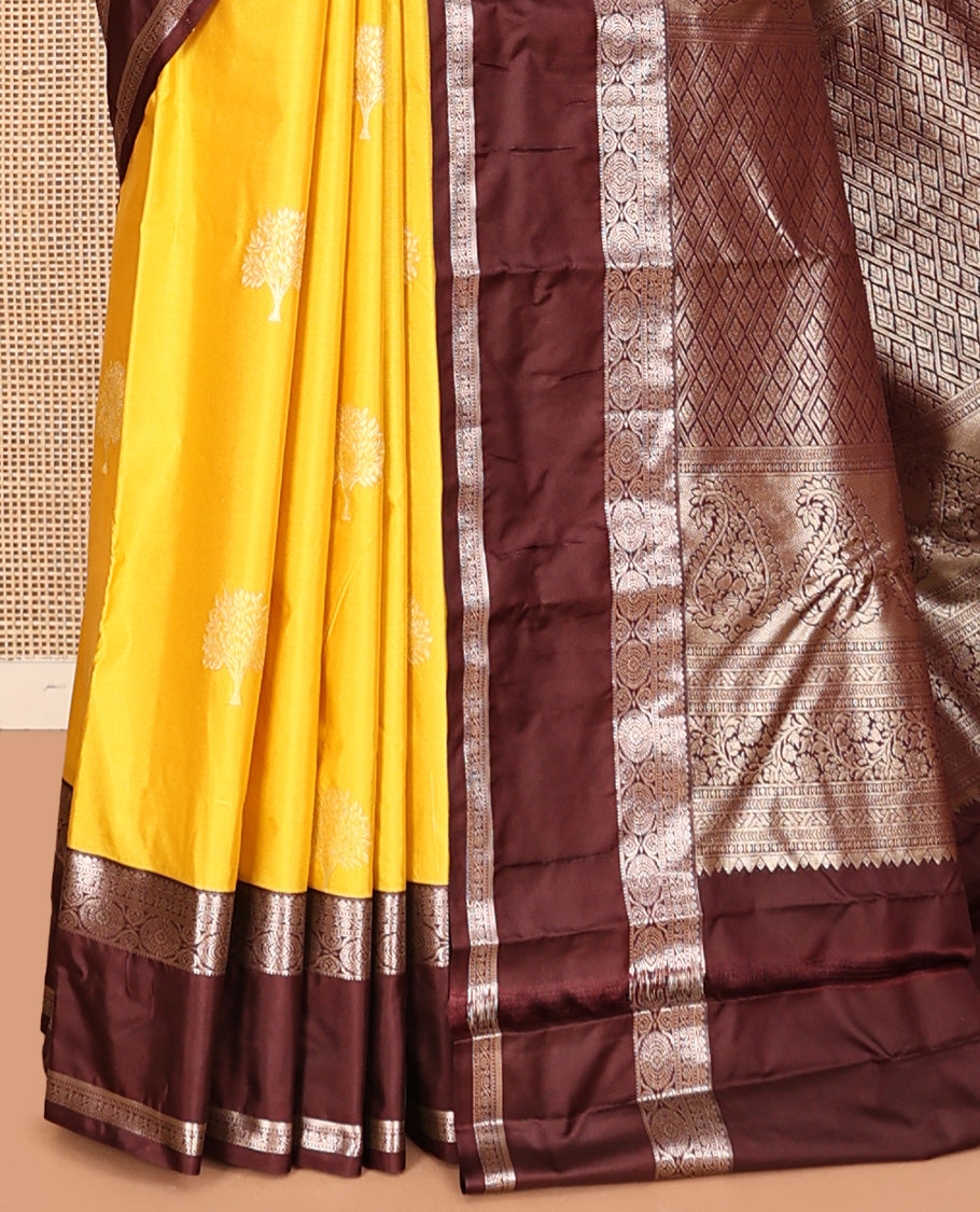 Yellow Gift Saree