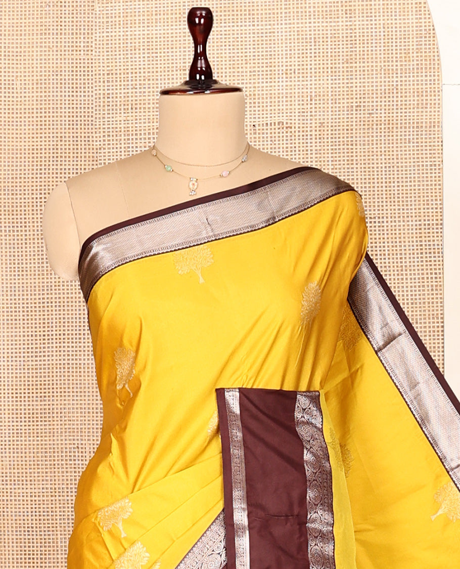 Yellow Gift Saree