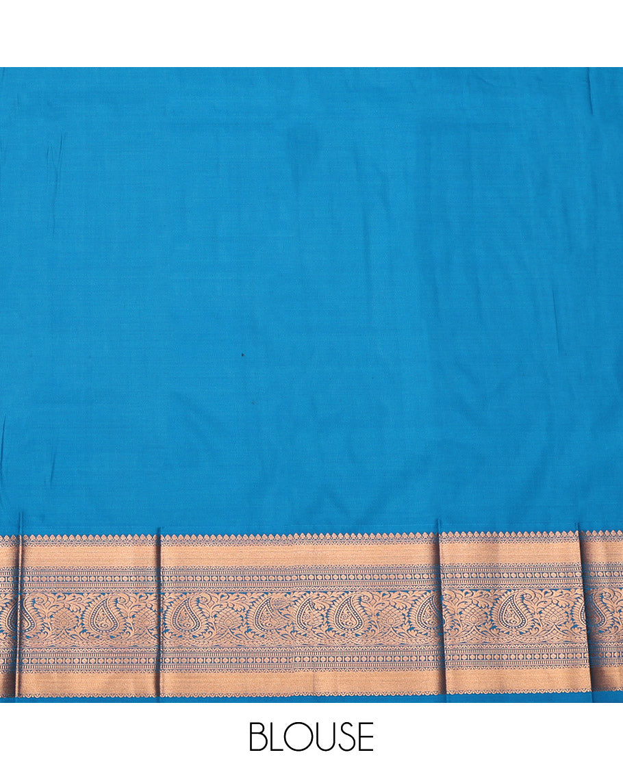 Wine Budget Silk Saree, Embellished with Jacquard, Complemented by a Contrast Traditional Zari Border, Grand Pallu, and a Contrast Blouse